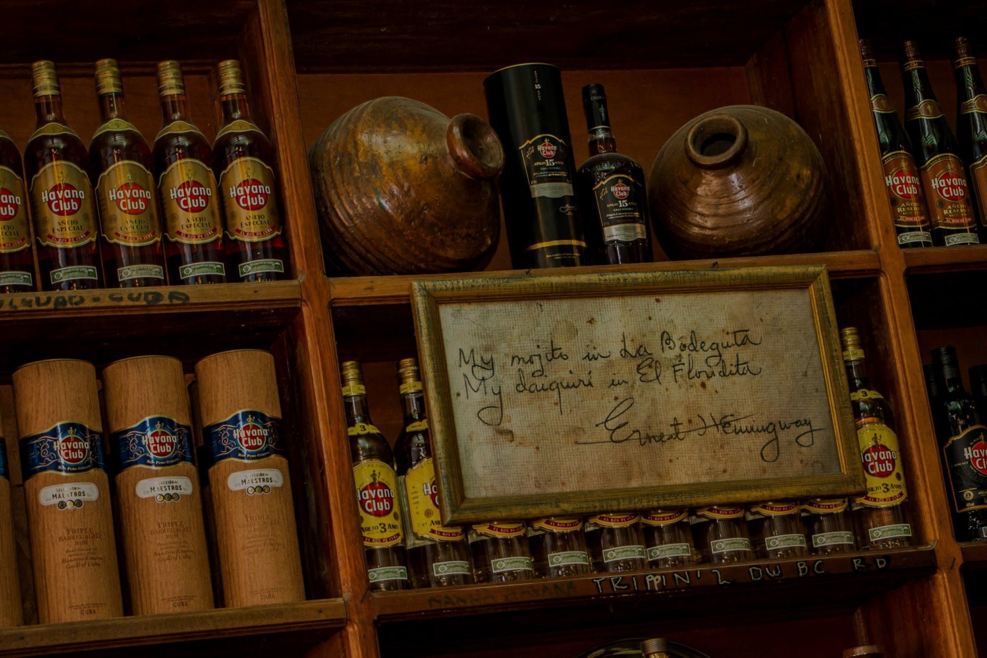 cigars and rum in cuba